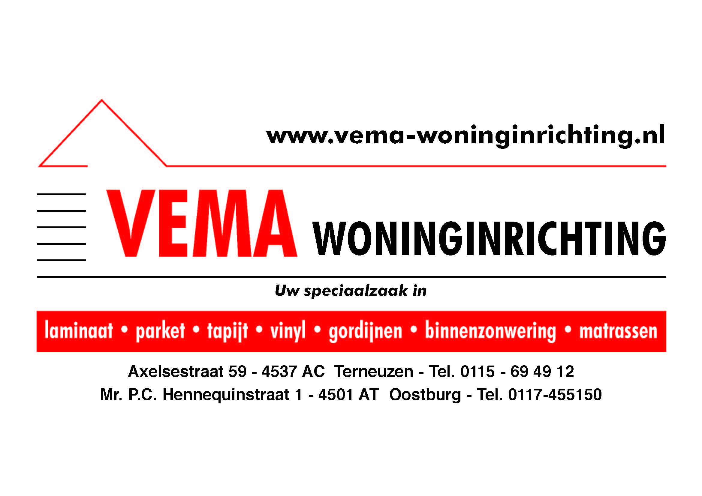 Logo Vema Woninginrichting Oostburg BV