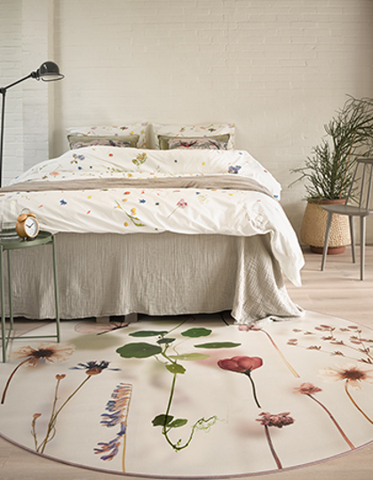 Tarkett I Finally Vinyl vloerkleed I Flowers White