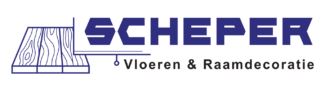 Logo Scheper Vloeren Raamdecoratie & Zonwering
