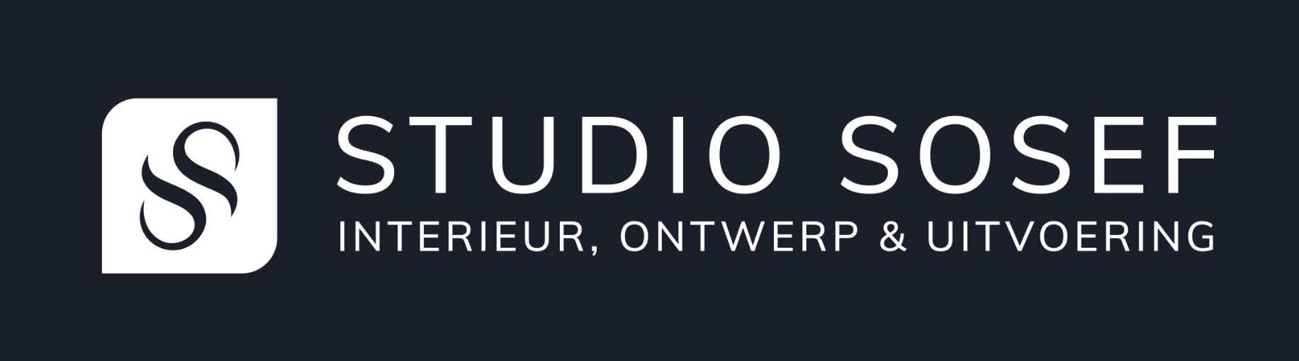 Logo Studio Sosef Interieur, Ontwerp & Uitvoering